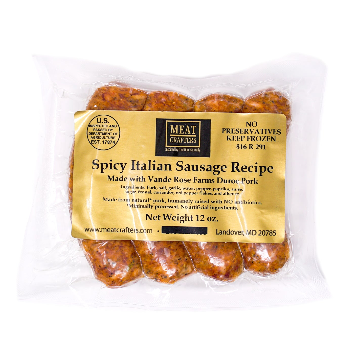 Spicy Italian – MeatCrafters