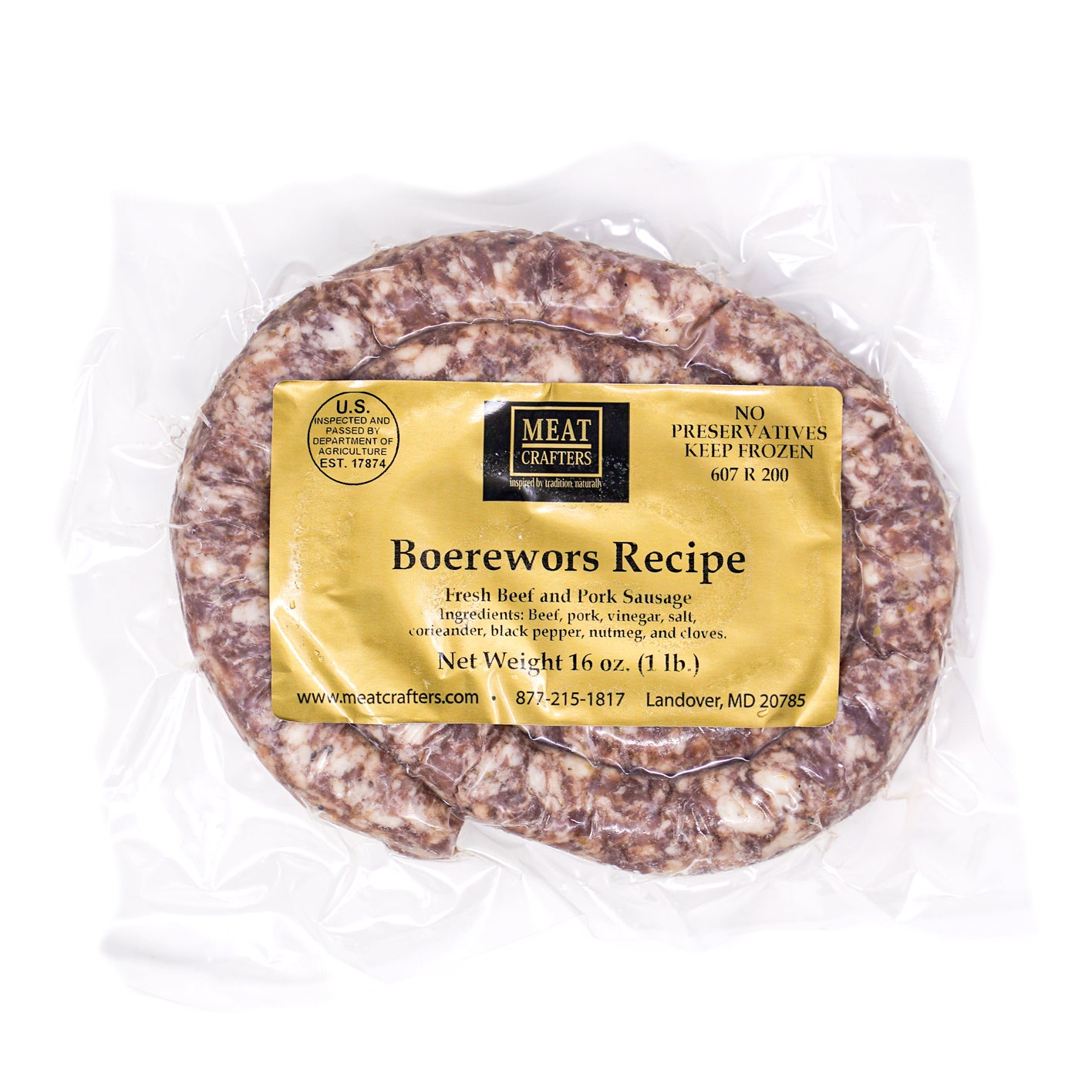 Buy Boerewors Sausage Online - Old Major Market